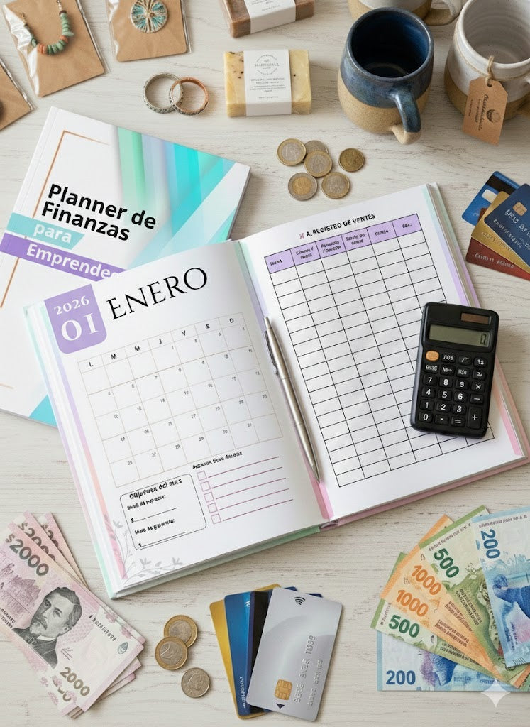 Negocio en Orden: Planner Imprimible de Finanzas para Emprendedores