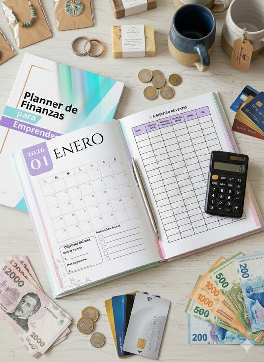 Negocio en Orden: Planner Imprimible de Finanzas para Emprendedores